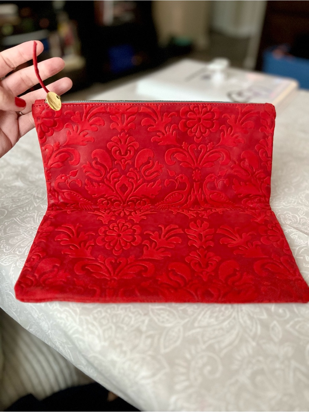 Neiman Marcus fold over bag